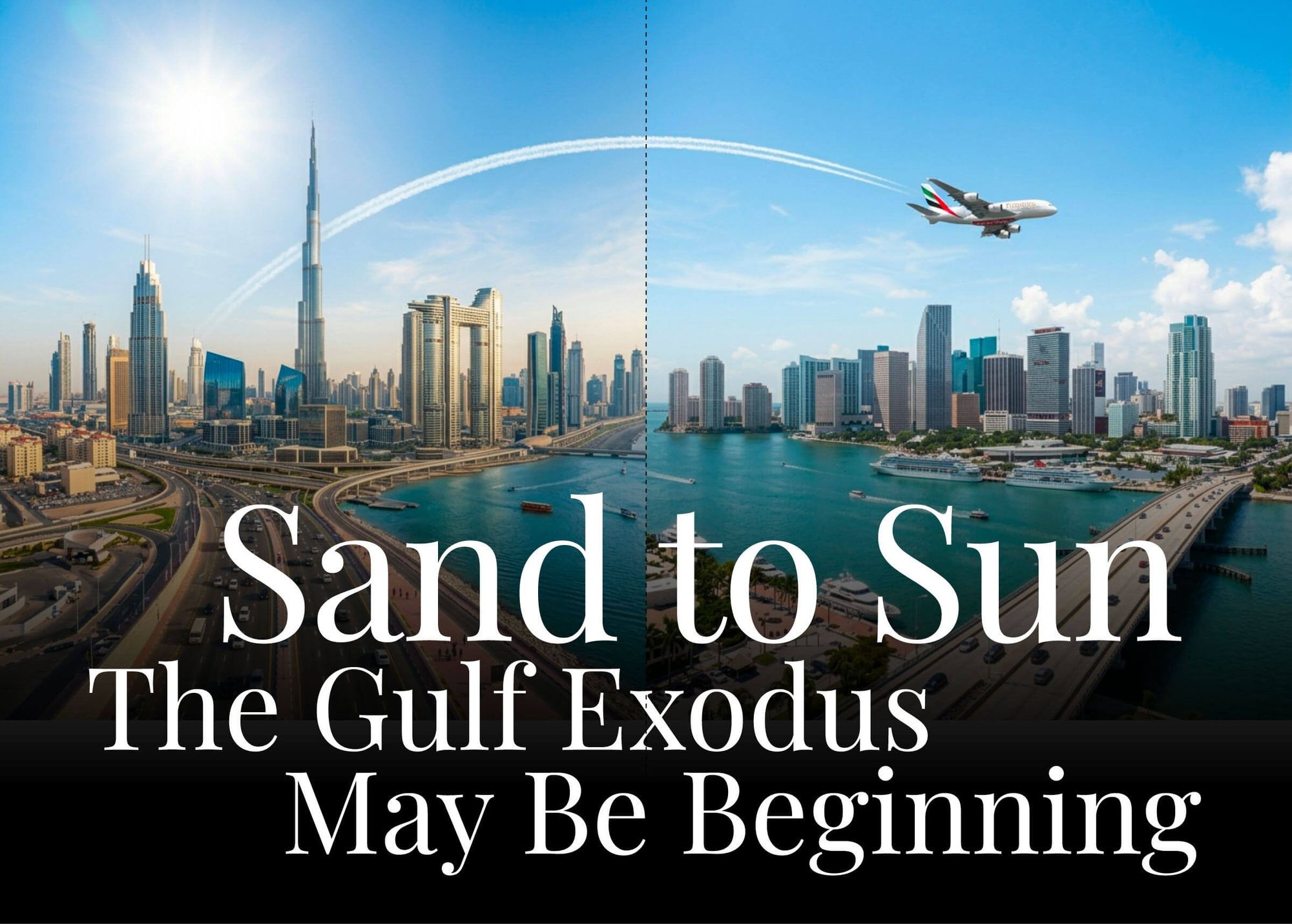 Wealth migration from Dubai to Miami
