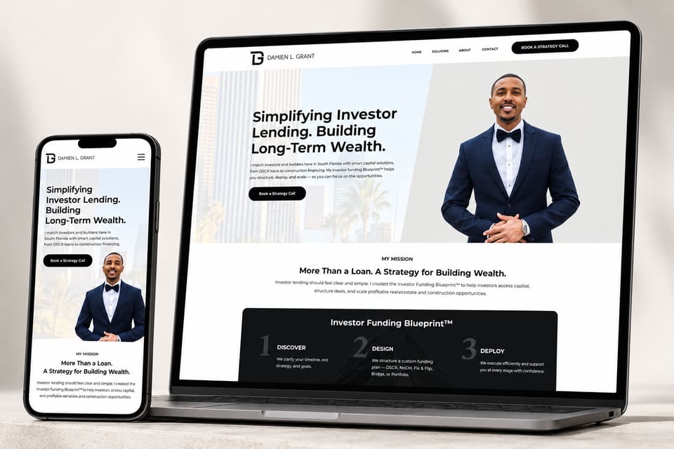 Damien L. Grant investor mortgage expert