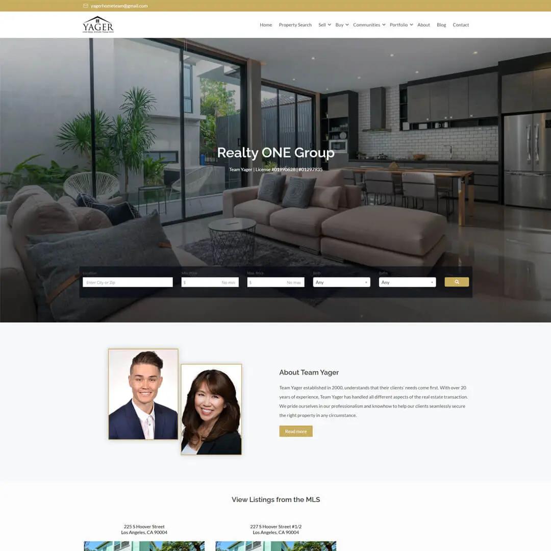 Team Yager website