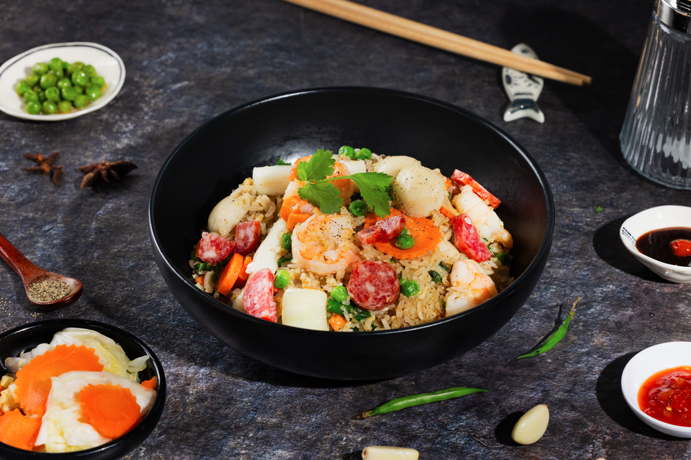 Vietnamese cuisine served at Phở Hà Plus